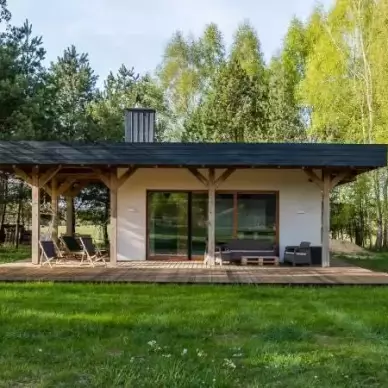Zdjęcie: Mazury - całoroczny komfortowy domek pod Olsztynem